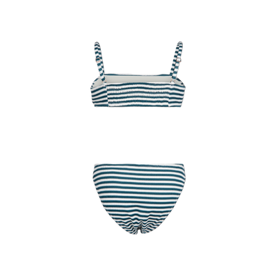 Brunotti Mezze-Stripe Girls Bikini — Snow