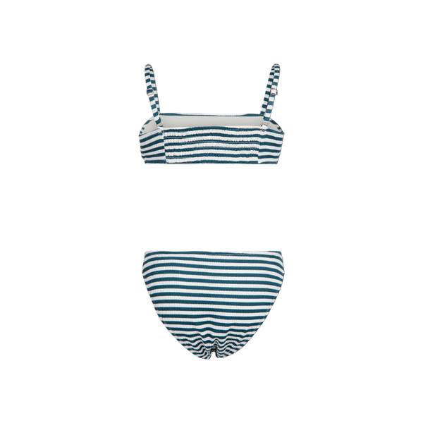 Brunotti Mezze-Stripe Girls Bikini — Snow