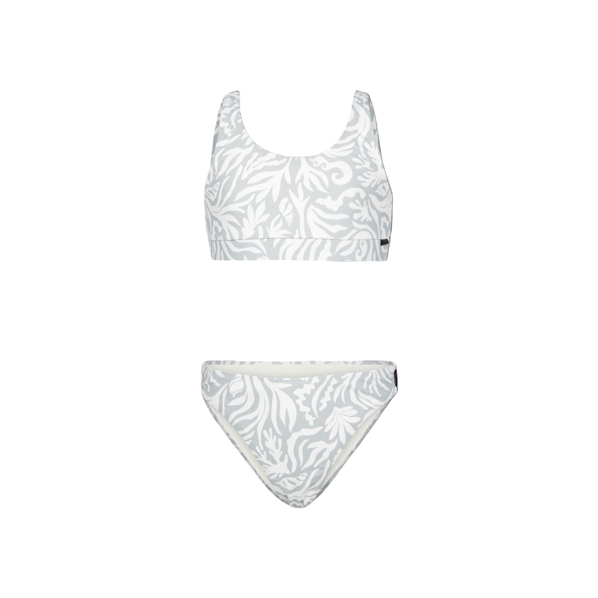 Brunotti Myla-Print Girls Bikini — Aqua Grey