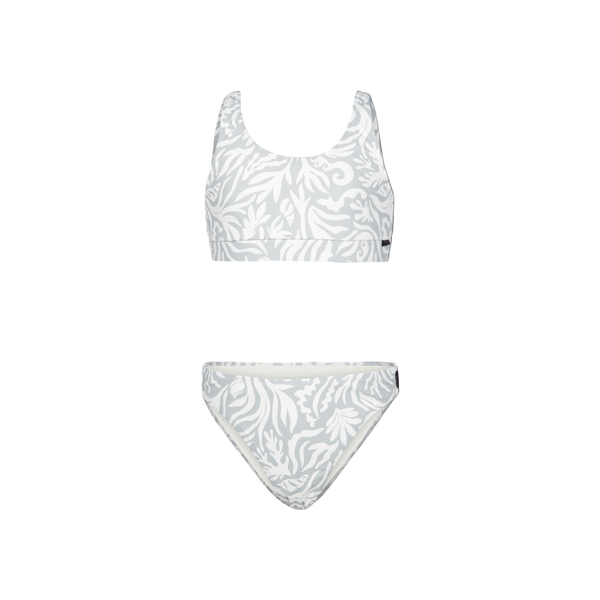 Brunotti Myla-Print Girls Bikini — Aqua Grey