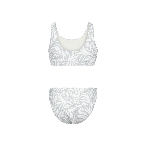 Brunotti Myla-Print Girls Bikini — Aqua Grey