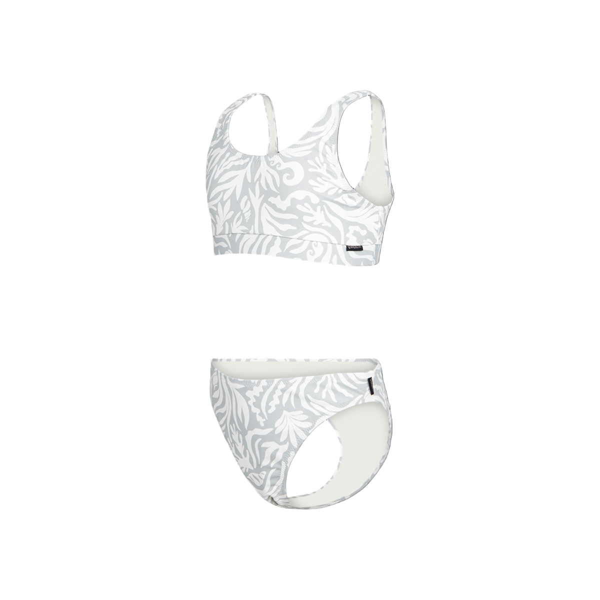 Brunotti Myla-Print Girls Bikini — Aqua Grey