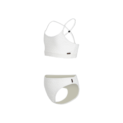 Brunotti Sofia-Broidery Girls Bikini — Snow