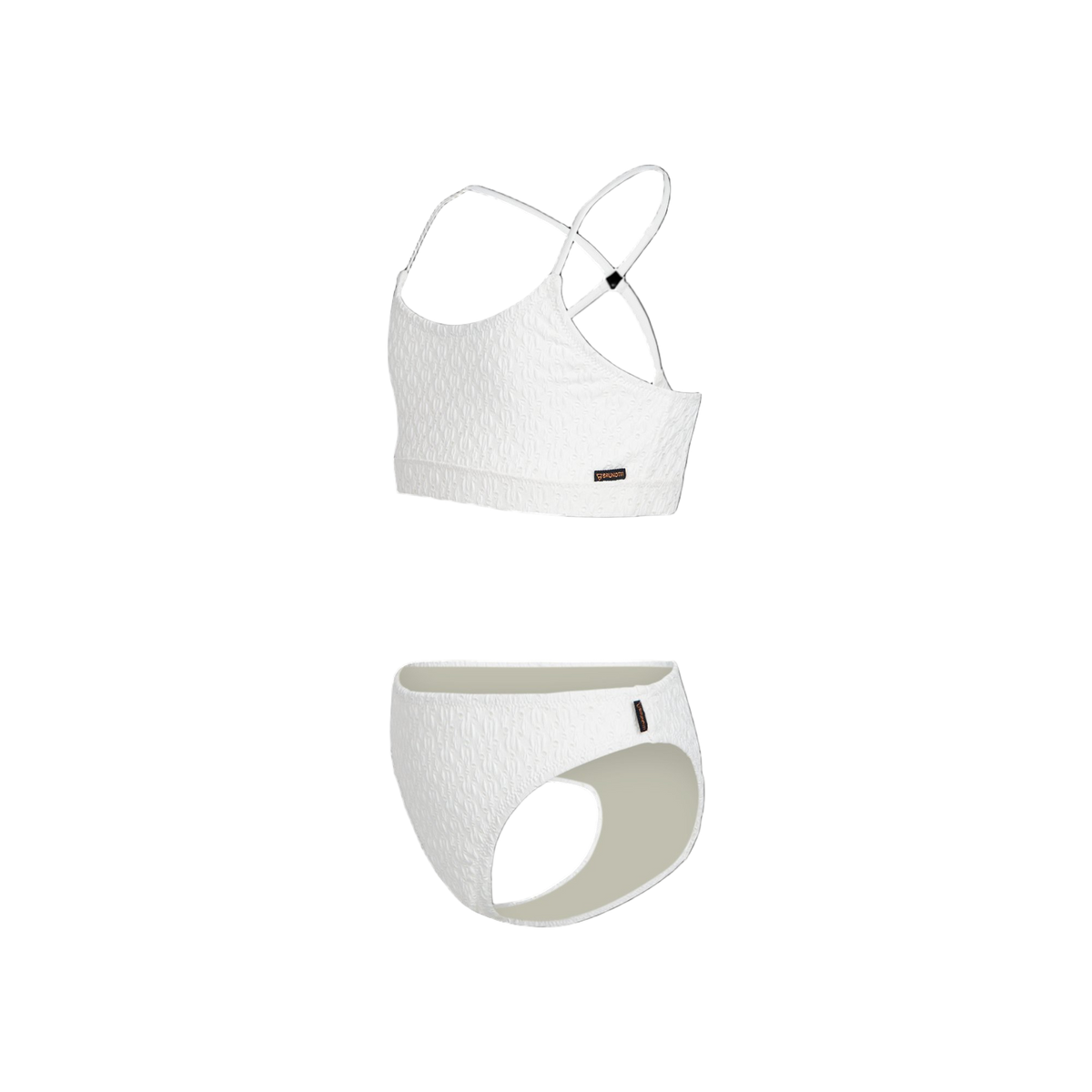 Brunotti Sofia-Broidery Girls Bikini — Snow
