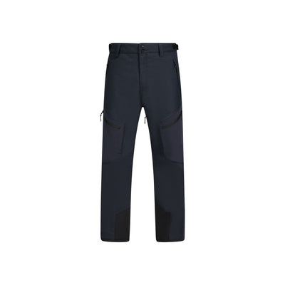Donkerblauwe ski- en snowboardbroek voor heren met zakken, geïsoleerd en waterbestendig