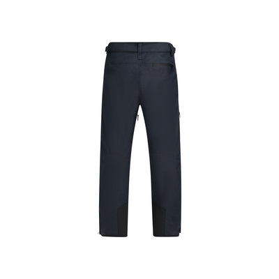 Donkerblauwe outdoor broek voor heren, waterdichte wandelbroek met rechte pijpen