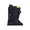 Zwarte snowboardboot met BOA draaisluiting en verstevigde constructie voor optimale pasvorm en ondersteuning