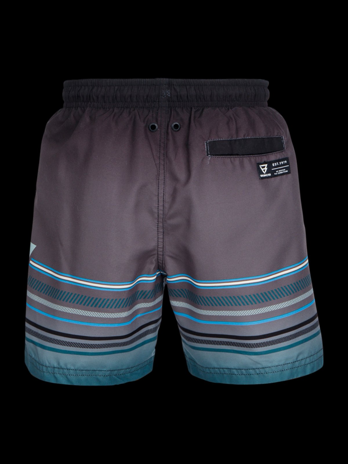Brunotti Cesstripe Boys Swim Shorts — Indigo Blue