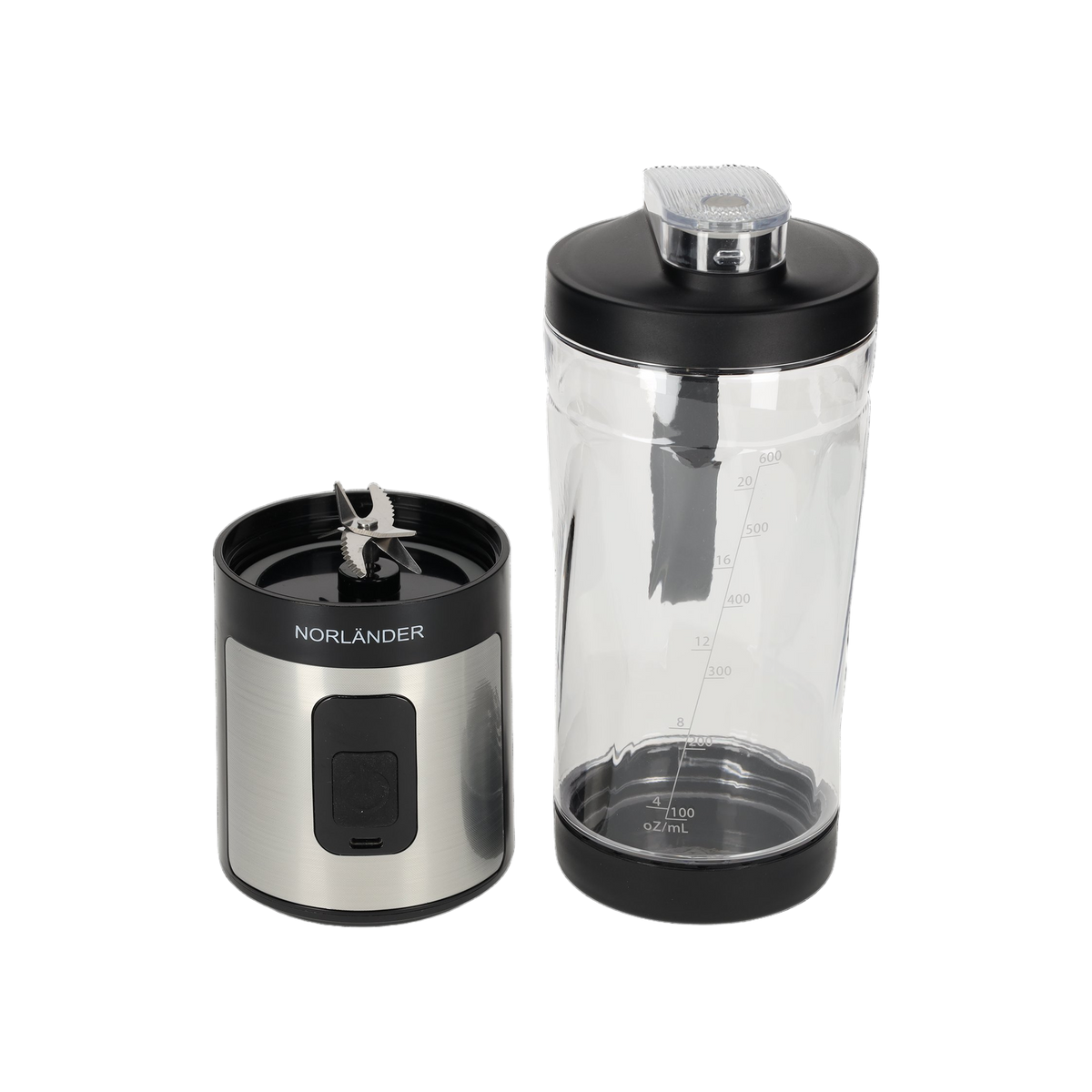 NORLÄNDER On The Go Blender Zwart