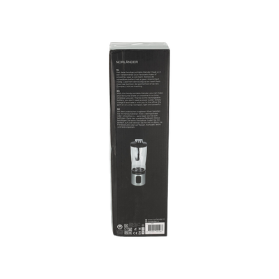 NORLÄNDER On The Go Blender Zwart
