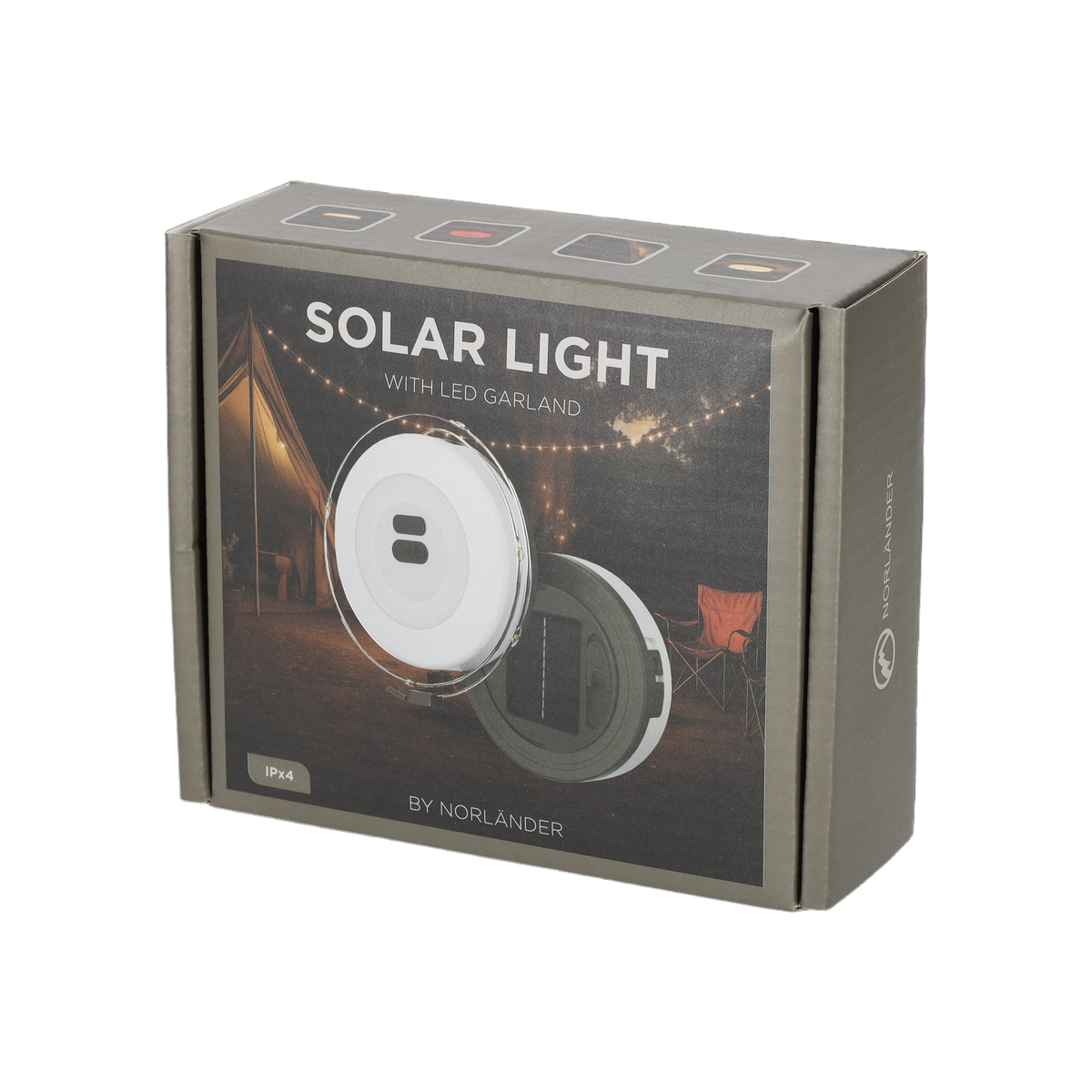 NORLÄNDER Solar Lamp Met LED Slinger