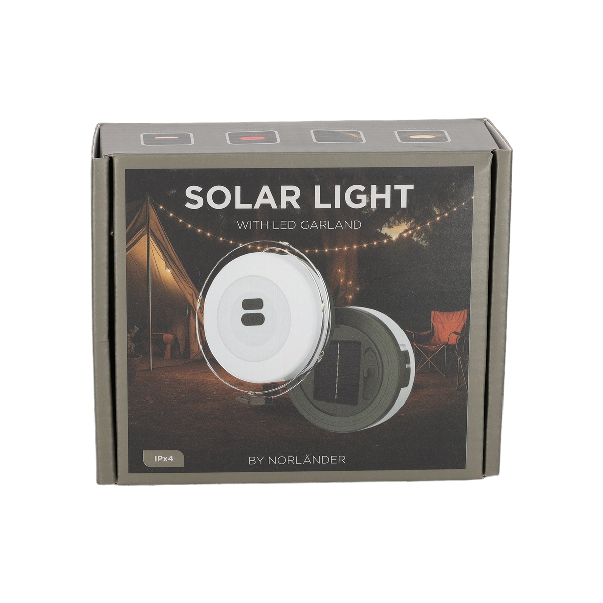 NORLÄNDER Solar Lamp Met LED Slinger