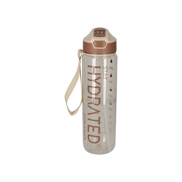 NORLÄNDER Waterfles Hydrated Taupe