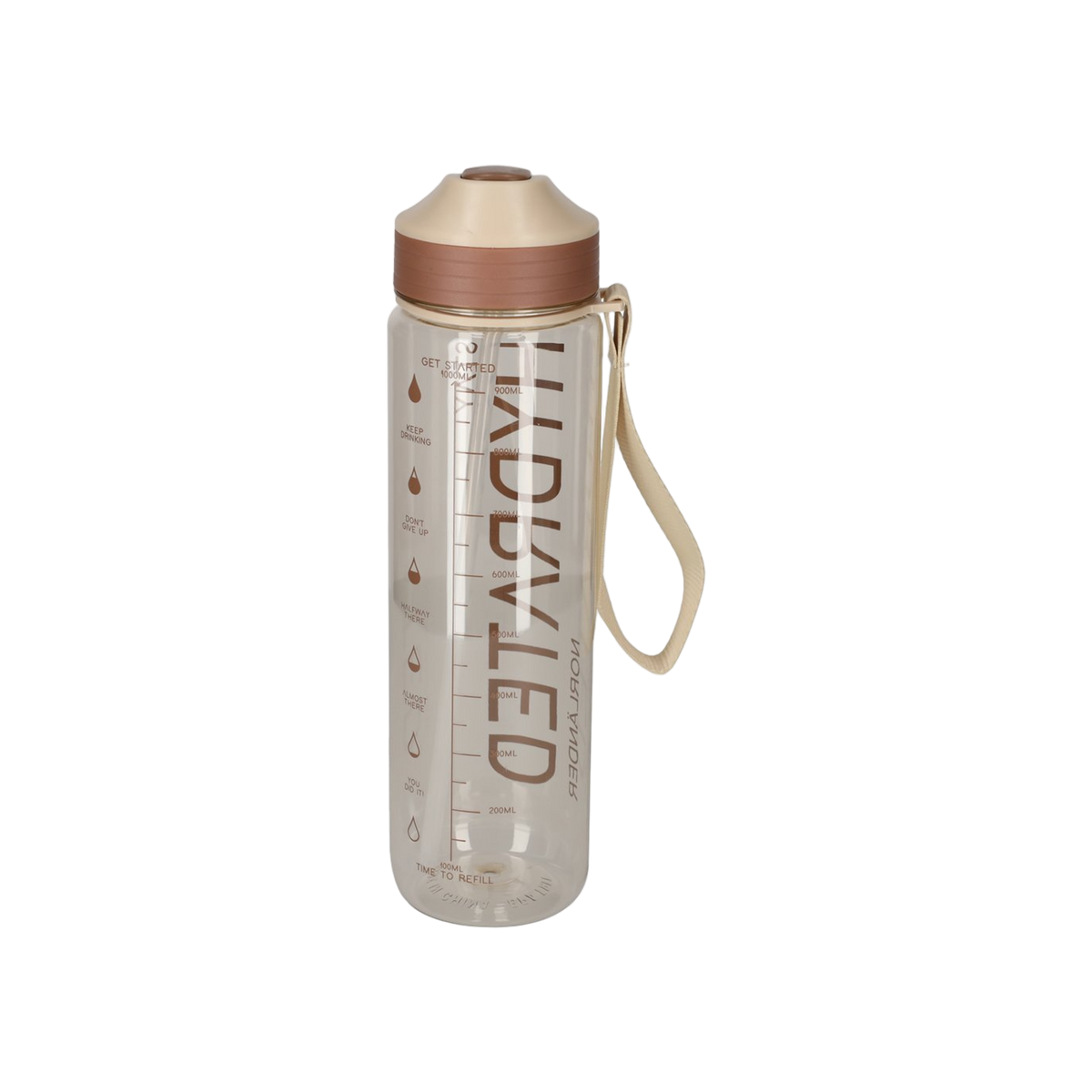 NORLÄNDER Waterfles Hydrated Taupe