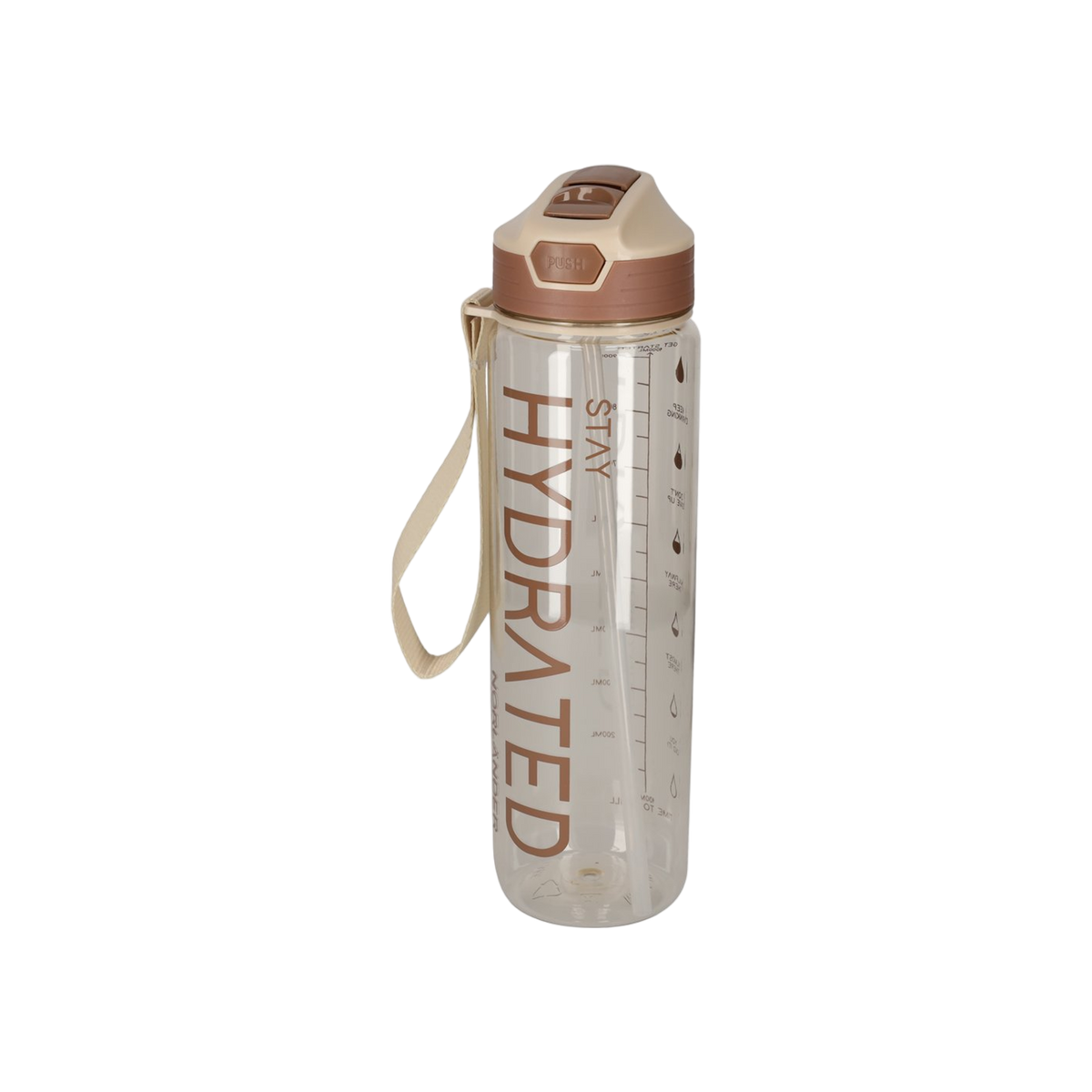 NORLÄNDER Waterfles Hydrated Taupe