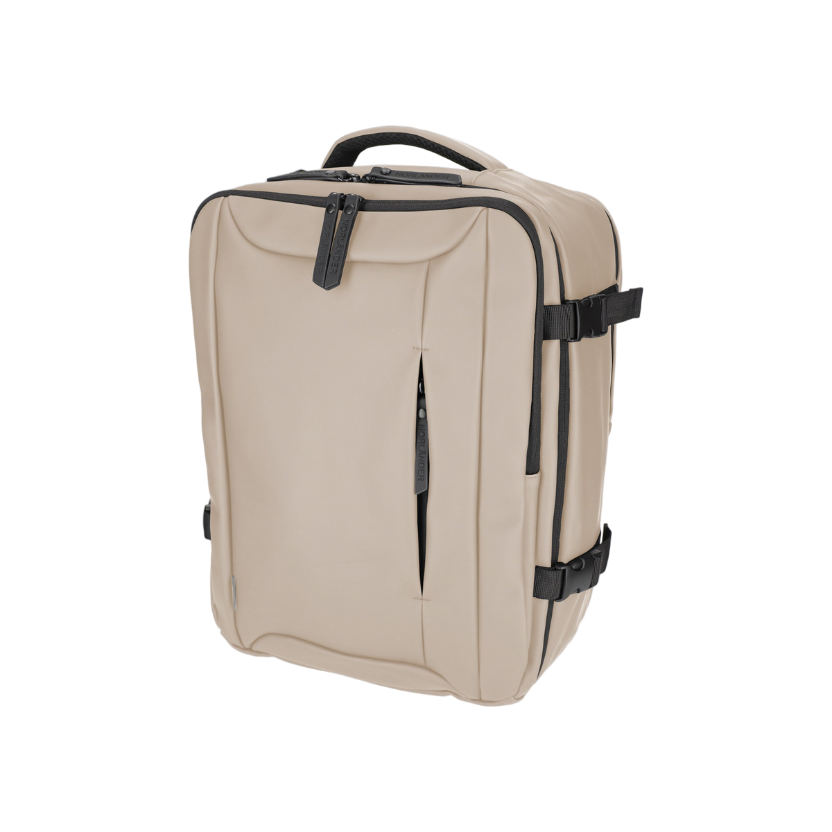 NORLÄNDER Dull PU Underseater Rugtas Taupe