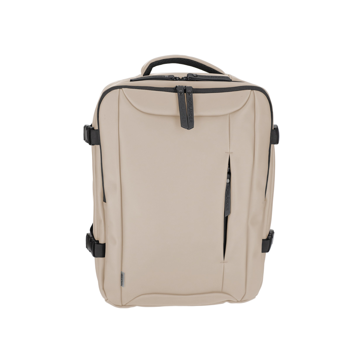 NORLÄNDER Dull PU Underseater Rugtas Taupe