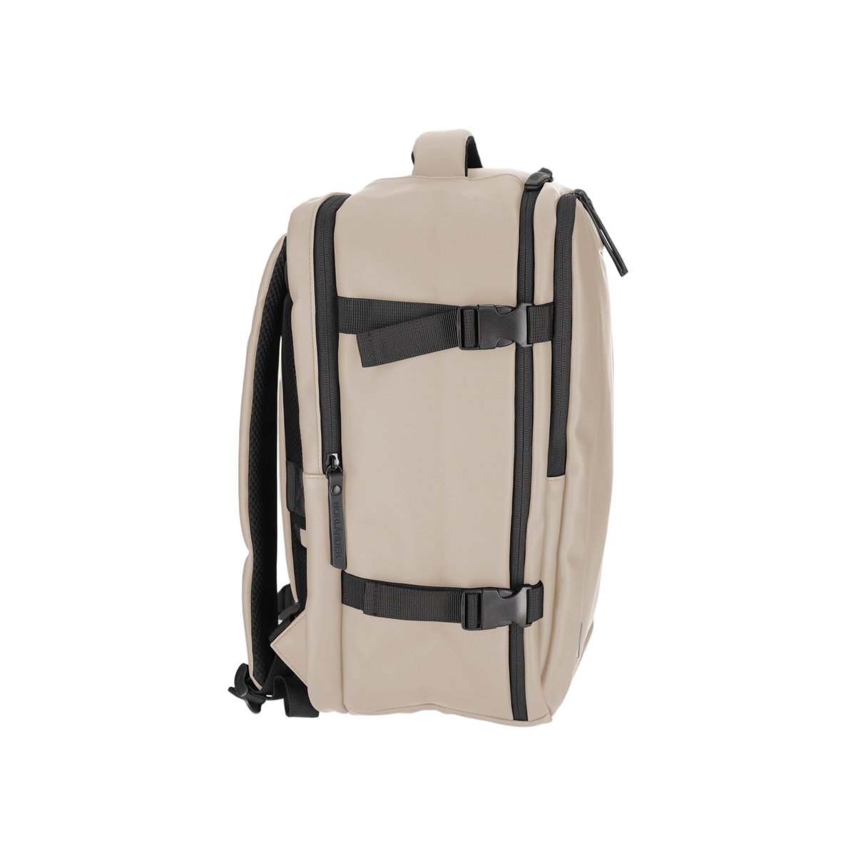 NORLÄNDER Dull PU Underseater Rugtas Taupe