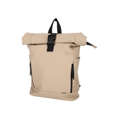 NORLÄNDER Dull PU Fiets Rugtas Eco Lining Taupe