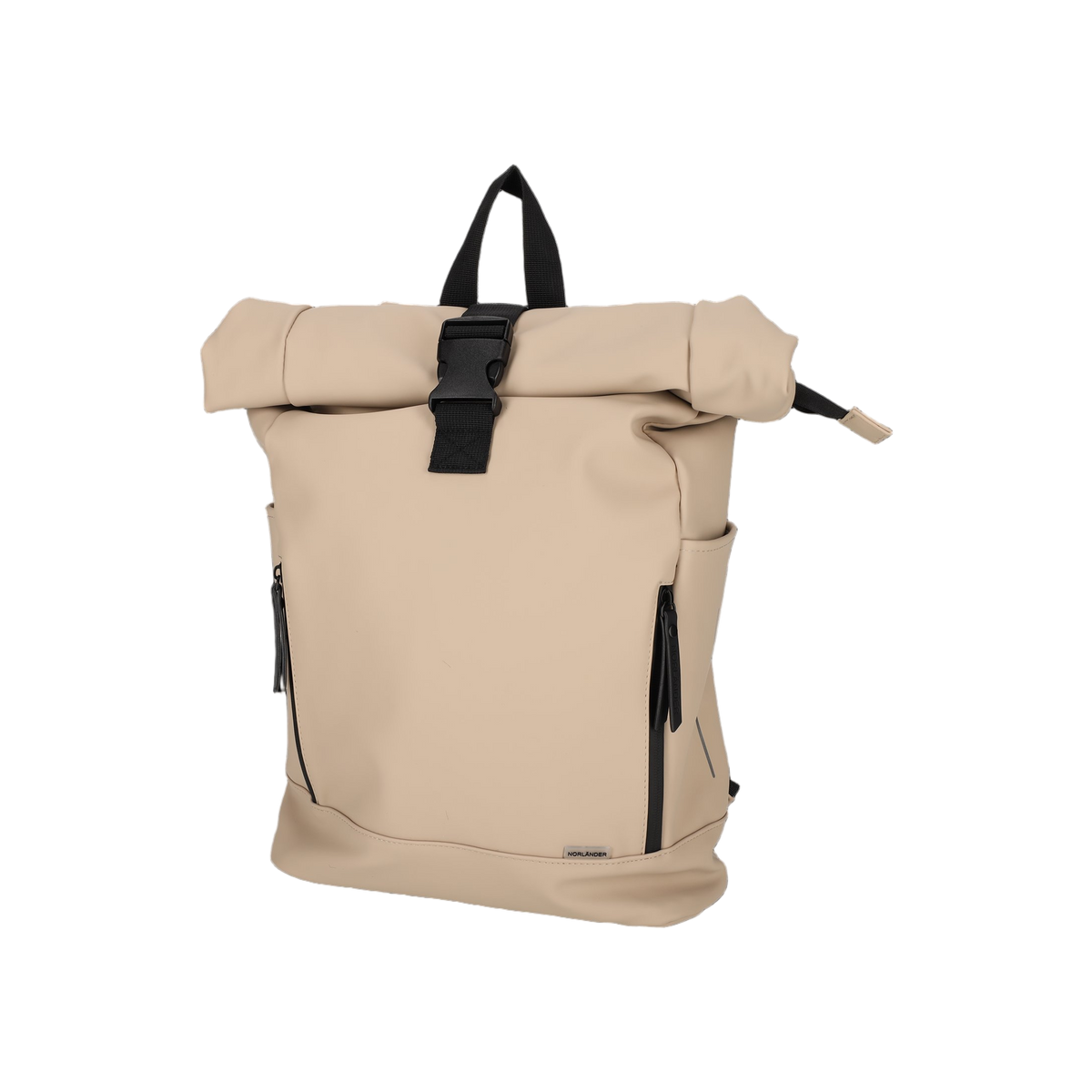 NORLÄNDER Dull PU Fiets Rugtas Eco Lining Taupe