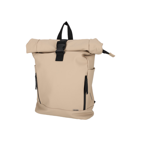 NORLÄNDER Dull PU Fiets Rugtas Eco Lining Taupe