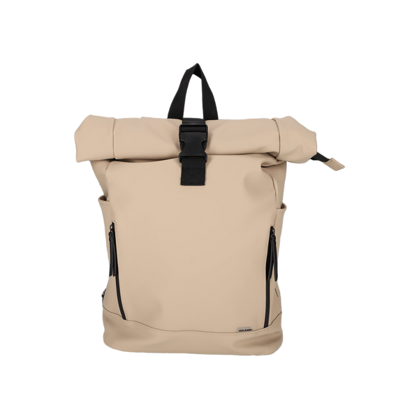 NORLÄNDER Dull PU Fiets Rugtas Eco Lining Taupe