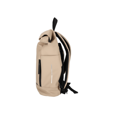 NORLÄNDER Dull PU Fiets Rugtas Eco Lining Taupe