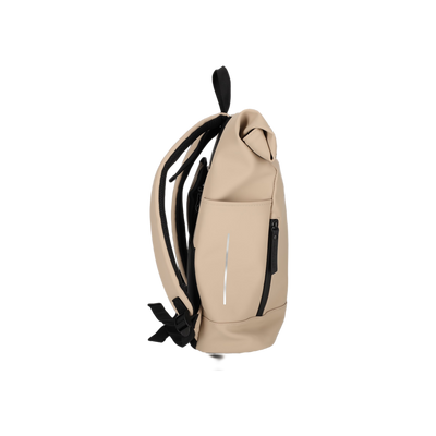 NORLÄNDER Dull PU Fiets Rugtas Eco Lining Taupe