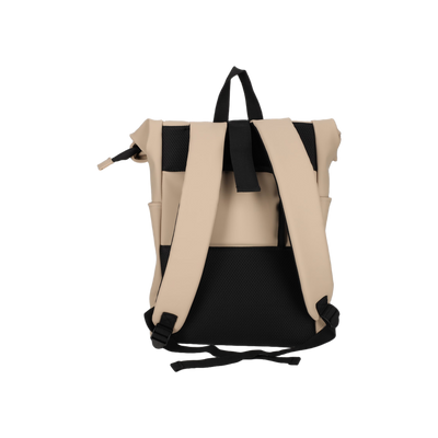 NORLÄNDER Dull PU Fiets Rugtas Eco Lining Taupe