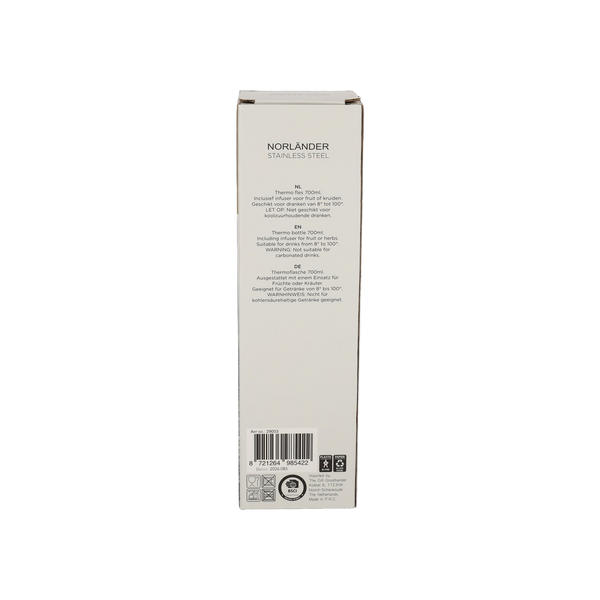 NORLÄNDER Thermofles Hamar 700ML Zwart