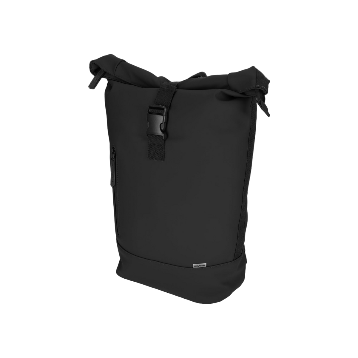 NORLÄNDER Dull PU Rol Rugtas Eco Lining Zwart
