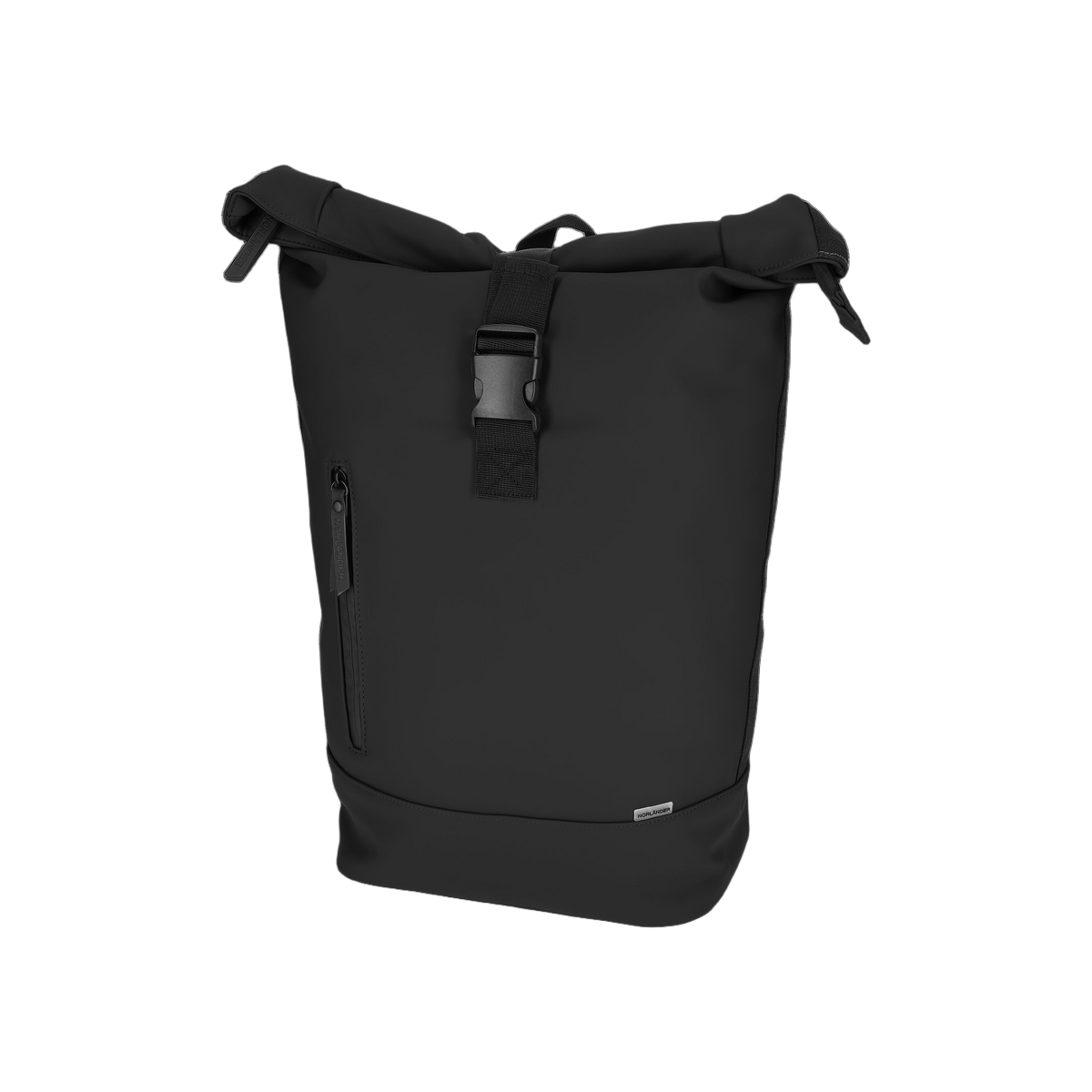 NORLÄNDER Dull PU Rol Rugtas Eco Lining Zwart