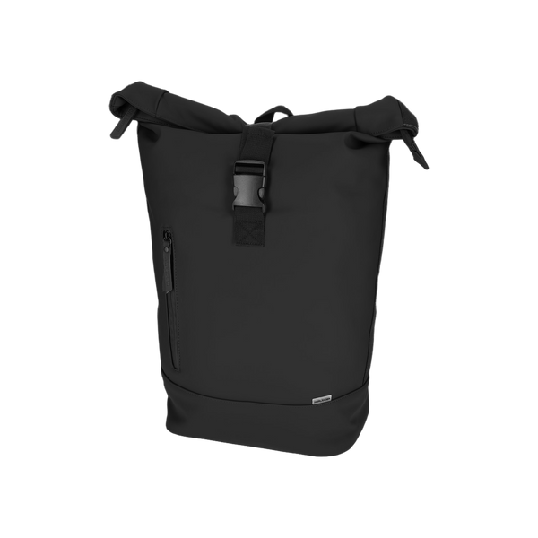 NORLÄNDER Dull PU Rol Rugtas Eco Lining Zwart