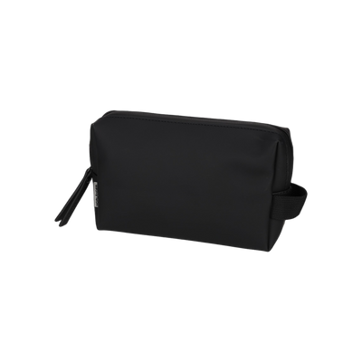 NORLÄNDER Dull PU Toilettas Met Reisset Eco Lining Zwart