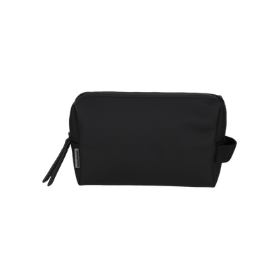 NORLÄNDER Dull PU Toilettas Met Reisset Eco Lining Zwart
