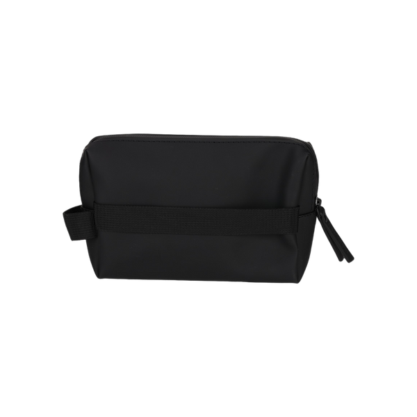 NORLÄNDER Dull PU Toilettas Met Reisset Eco Lining Zwart