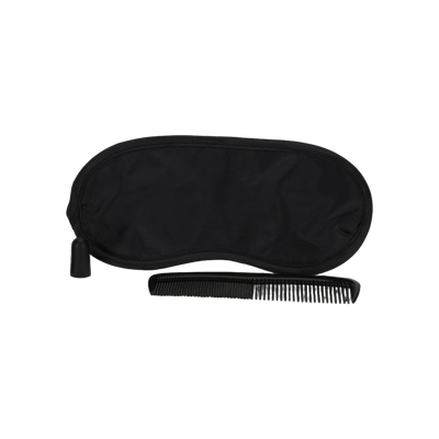 NORLÄNDER Dull PU Toilettas Met Reisset Eco Lining Zwart
