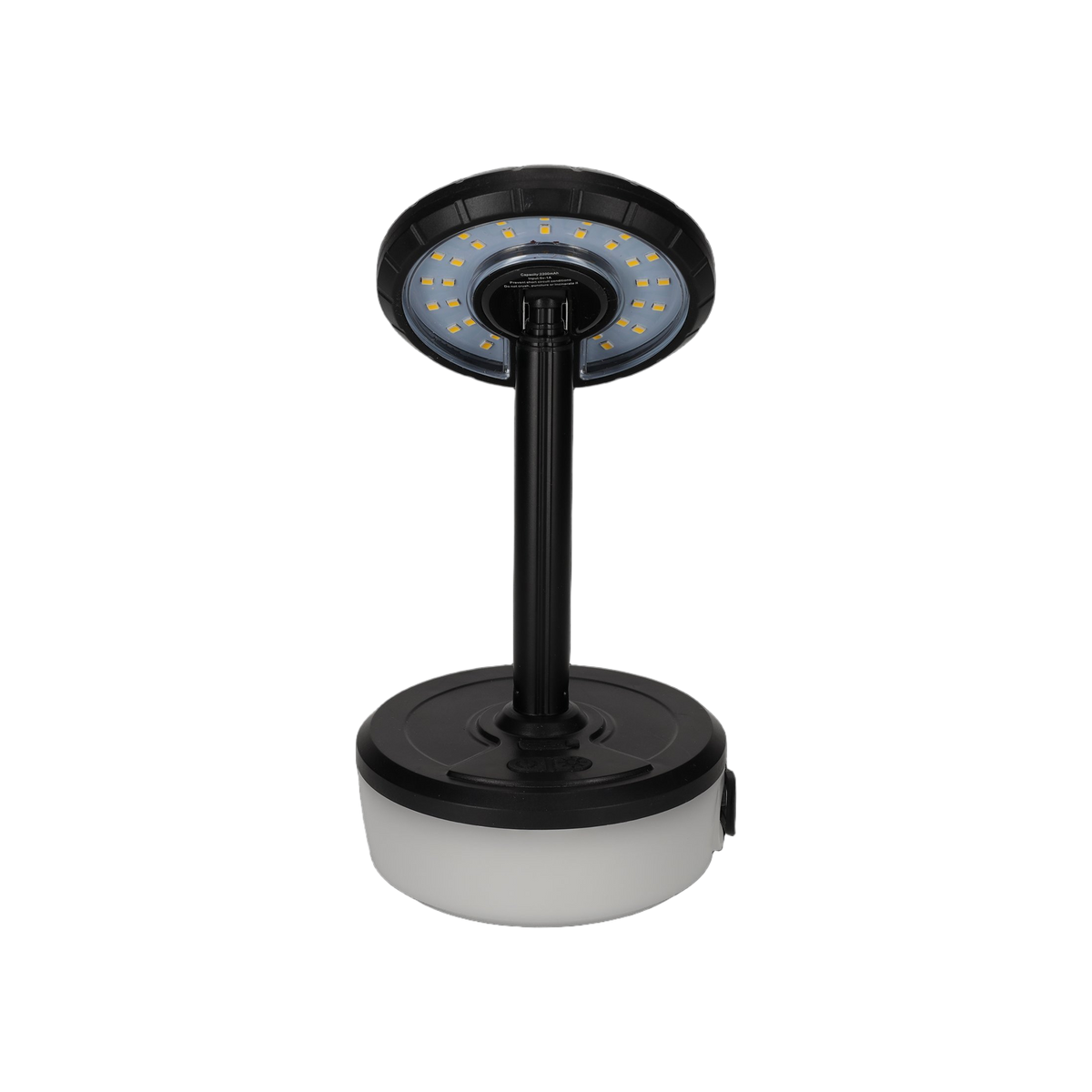 NORLÄNDER 2-in-1 Uitschuifbare LED Lamp & Slinger Zwart