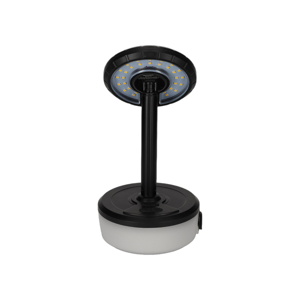NORLÄNDER 2-in-1 Uitschuifbare LED Lamp & Slinger Zwart