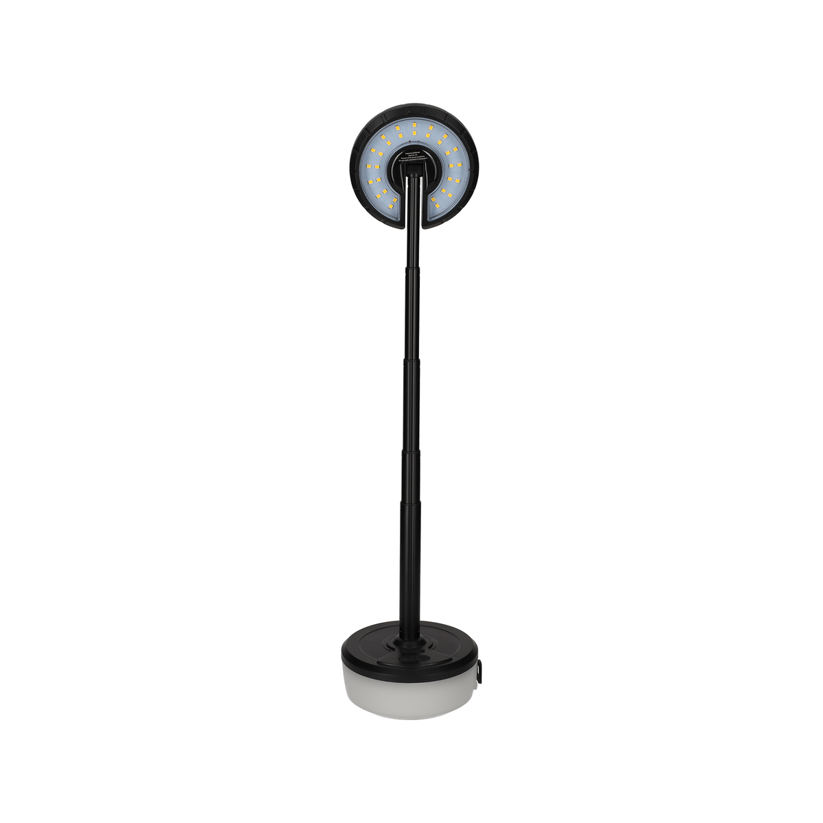 NORLÄNDER 2-in-1 Uitschuifbare LED Lamp & Slinger Zwart