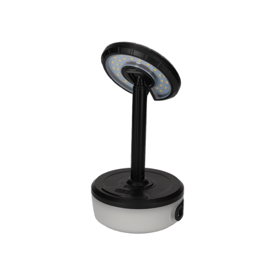 NORLÄNDER 2-in-1 Uitschuifbare LED Lamp & Slinger Zwart