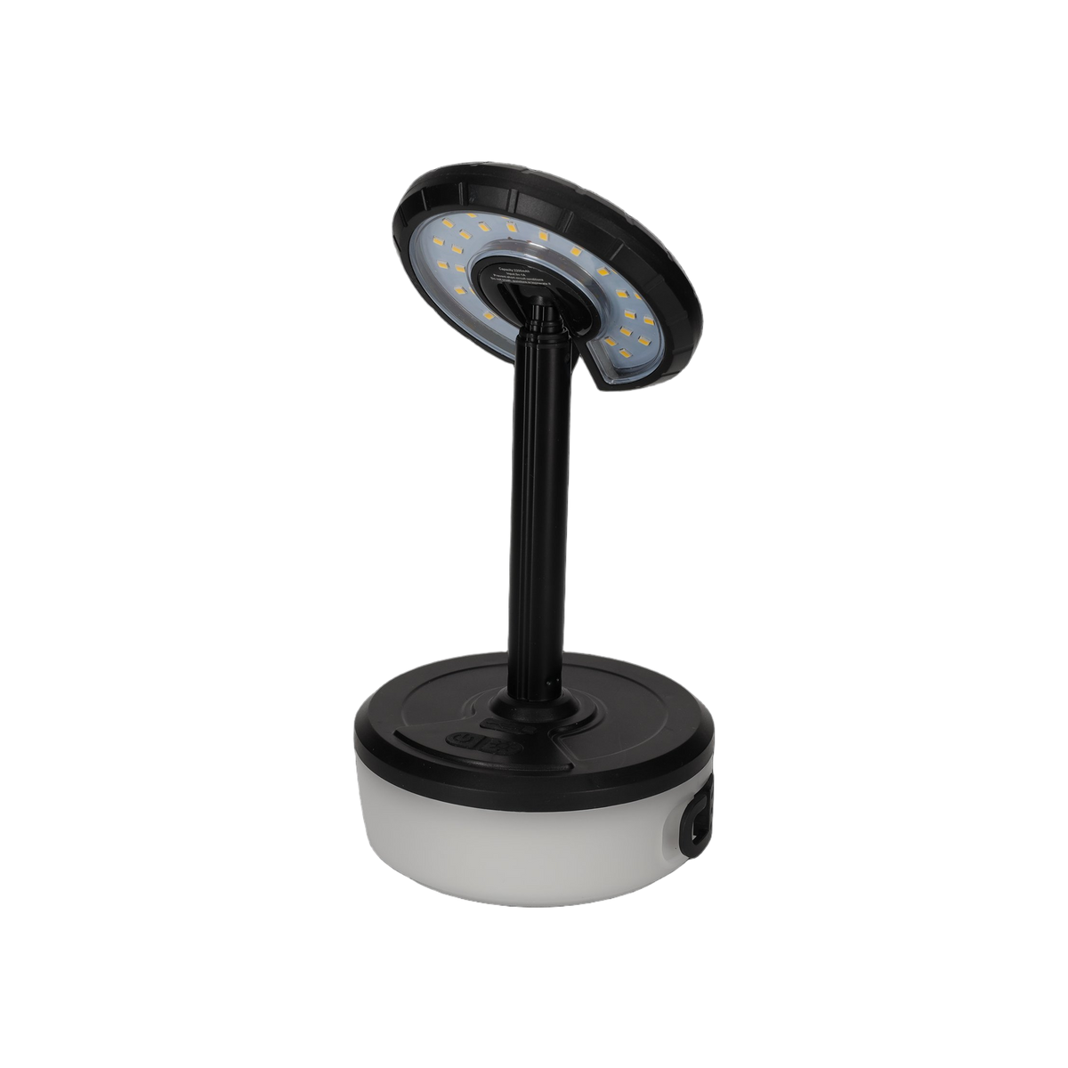 NORLÄNDER 2-in-1 Uitschuifbare LED Lamp & Slinger Zwart