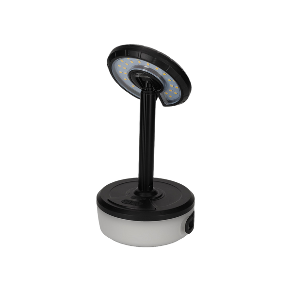 NORLÄNDER 2-in-1 Uitschuifbare LED Lamp & Slinger Zwart