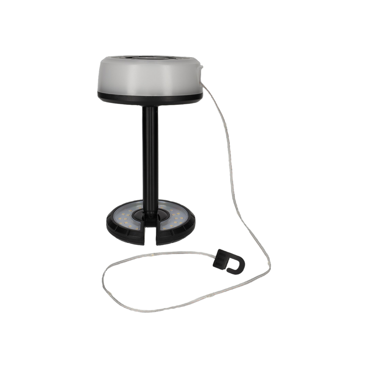 NORLÄNDER 2-in-1 Uitschuifbare LED Lamp & Slinger Zwart