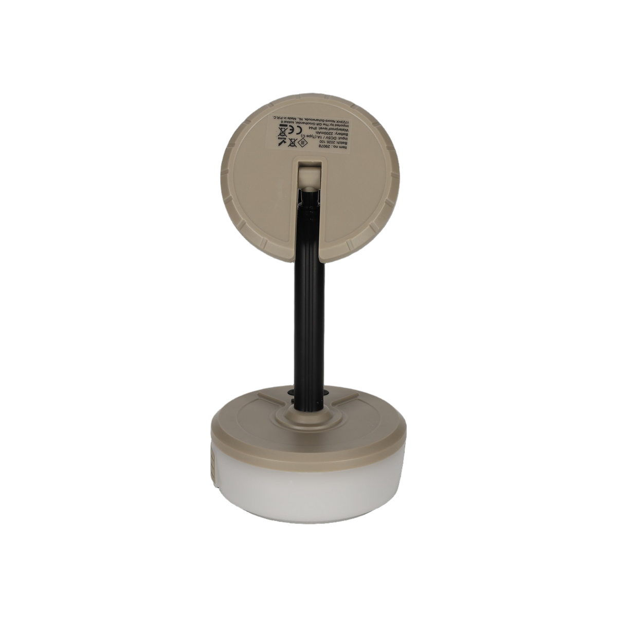 NORLÄNDER 2-in-1 Uitschuifbare LED Lamp & Slinger Taupe