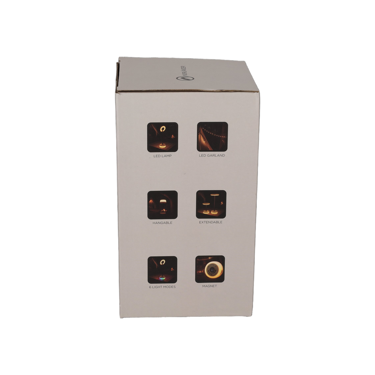 NORLÄNDER 2-in-1 Uitschuifbare LED Lamp & Slinger Taupe