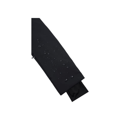 Zwarte stropdas met subtiele stippen en gestructureerd patroon voor elegante formalwear