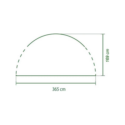 Coleman Event Shelter L - Sunwall With Door - Silver