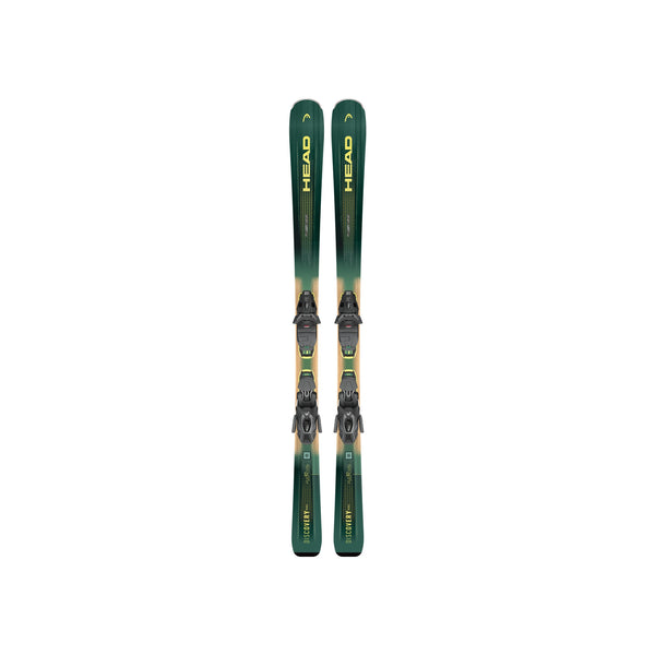 HEAD Supershape e-Titan ski's met bindingen - groene all-mountain ski's voor gevorderde skiërs