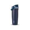 Owala FreeSip drinkfles donkerblauw 680ml met geïsoleerde roestvrijstalen beker en klapdeksel